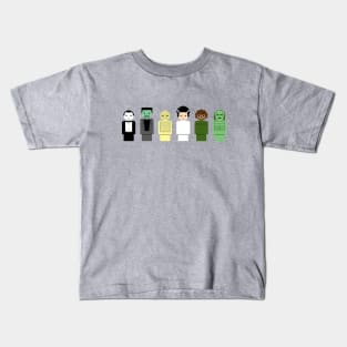 Little Monster People (lineup) Kids T-Shirt